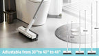 3-in-1 Heavy-Duty Floor Scrub Brush with Long Handle – for Shower, Pool, Deck, Patio & Kitchen