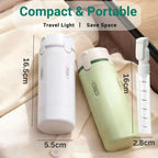 4-in-1 Travel Dispenser Bottle – Leak-Proof Silicone, Compact Toiletry Organizer