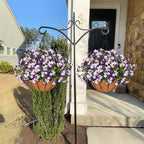 🌺🌺Artificial Silk Spring Flowers Hanging Basket for Outdoor Indoor