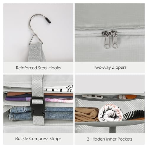 Large-Capacity Waterproof Travel Duffel – Folds Flat, Hangs Anywhere 🧳💧