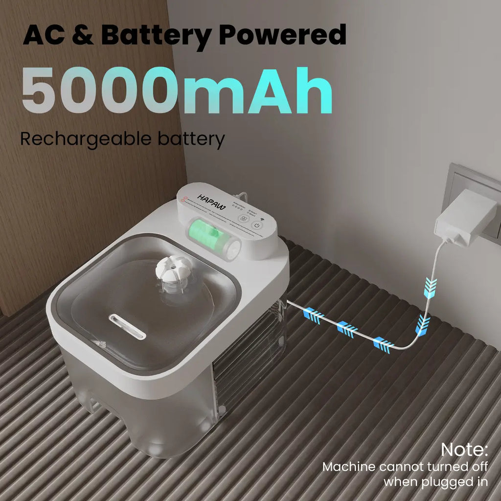 🐱🌺2026 Smart Cat Water Fountain with Wi-Fi APP Control & 5000mAh Battery