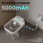 🐱🌺2026 Smart Cat Water Fountain with Wi-Fi APP Control & 5000mAh Battery