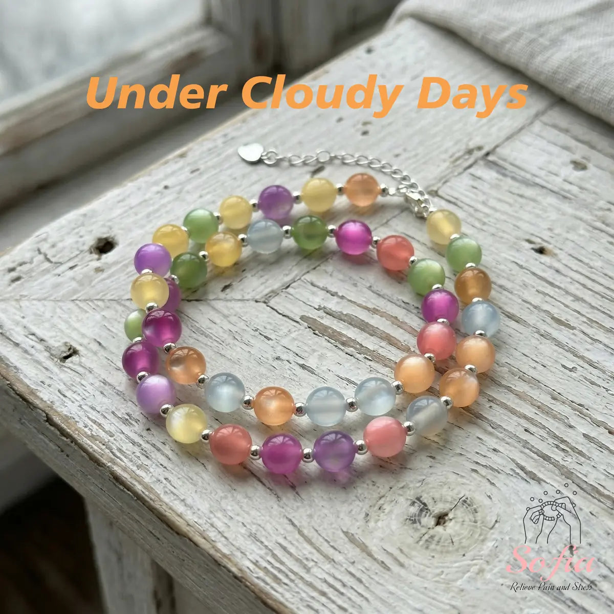 Magic Sun Choker – UV-Reactive Rainbow Beads for Indoor &amp; Outdoor Wear 🌞📿