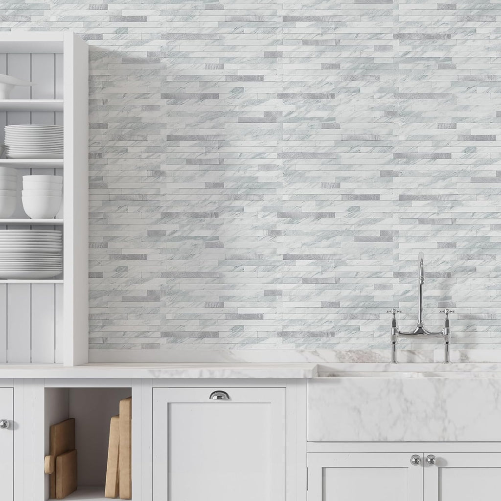 Peel &Stick Backsplash Tiles – Waterproof, 20‑Piece Kit 🧱✨