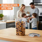 30-Pack Airtight Pantry Containers – Stackable Food Storage Set 🥫🗂️