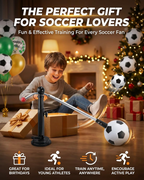 Solo Soccer Trainer with Suction Cup – Practice Anytime, Anywhere ⚽🔥