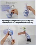 3D Puzzle Vase – Build-It-Yourself Acrylic Flower Vase 🧩🏺