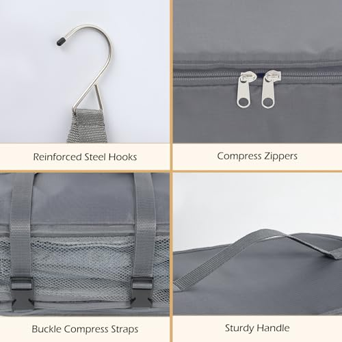 Large-Capacity Waterproof Travel Duffel – Folds Flat, Hangs Anywhere 🧳💧