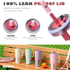 32/40oz Stainless Steel Insulated Cup | Anti-Slip Handle & Leakproof Design