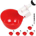 35& 50 pcs Automatic Poultry Waterer Cups – Gravity-Fed, Leak-Proof 🐔💧