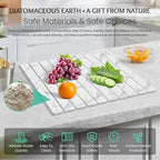 24x16" Diatomite Dish Drying Mat – Super Absorbent, Heat Resistant, Eco-Friendly