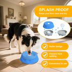 🐕Essential for pet ownership🐕3-in-1 Suction Slow Feeder Dog Bowl, No-Spill Licking Mat with Built-in Treat Ball & Cleaning Brush