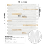Peel &Stick Backsplash Tiles – Waterproof, 20‑Piece Kit 🧱✨