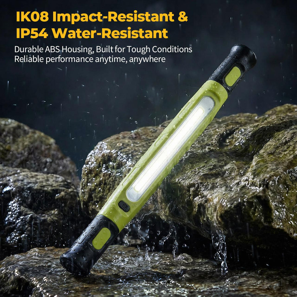 3000LM Under‑Hood Work Light Bar – Magnetic, Rechargeable, 5200mAh 🔧💡