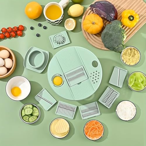 Salad Spinner & Chopper – Wash, Spin, Slice &Serve in One Bowl 🥗✨