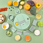 Salad Spinner & Chopper – Wash, Spin, Slice &Serve in One Bowl 🥗✨