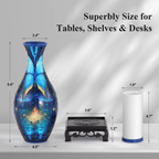 3D Puzzle Vase – Build-It-Yourself Acrylic Flower Vase 🧩🏺