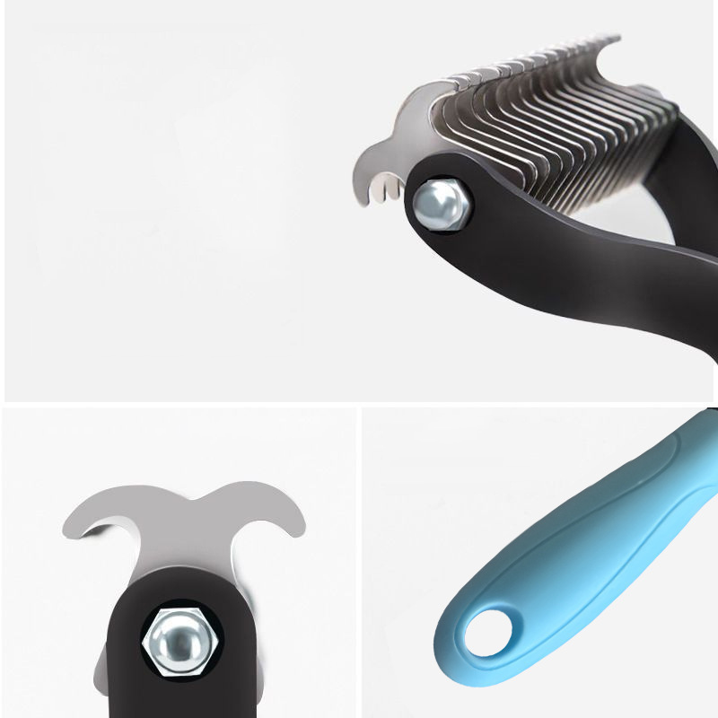 2-in-1 Dematting Comb – Dual‑Sided for Pets, Safe Skin Guard 🐕✨