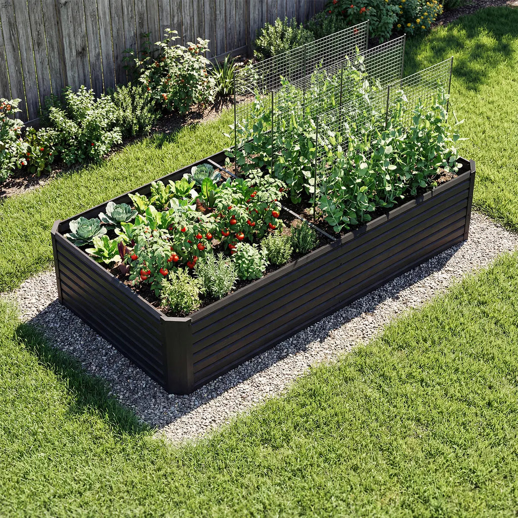Raised Garden Bed Kit (with Gloves & Tension Bar)   🌱🛠️