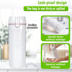 4-in-1 Travel Dispenser Bottle – Leak-Proof Silicone, Compact Toiletry Organizer