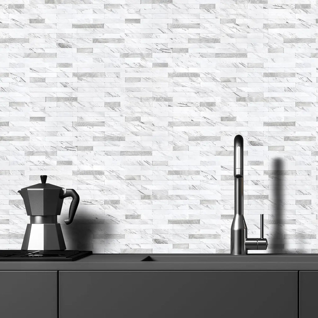 Peel &Stick Backsplash Tiles – Waterproof, 20‑Piece Kit 🧱✨