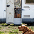 47" Steel Pet Gate – No-Drill 3M Adhesive, Fits Doors & Stairs 🐾🚪