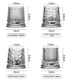 Rotating Whiskey Glass with Non-Spill Base