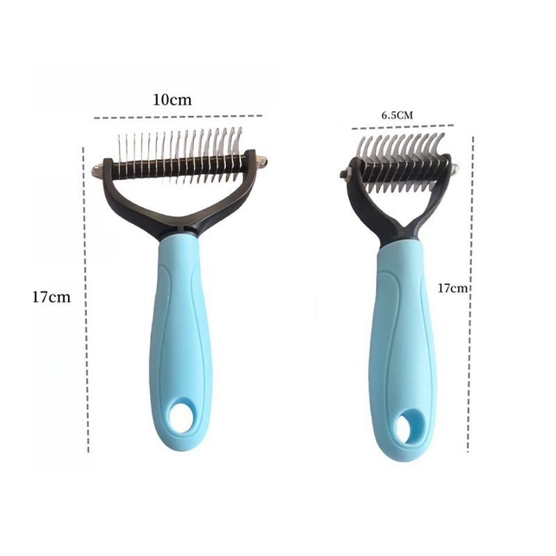 2-in-1 Dematting Comb – Dual‑Sided for Pets, Safe Skin Guard 🐕✨