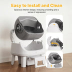 🐱Cat Gift🐱PetPivot AutoScooper 12 Lite Open Top Self Cleaning Cat Litter Box