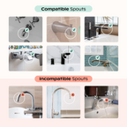 Bath Tub Filter – Reduces Chlorine & Irritants, BPA-Free, Easy Install