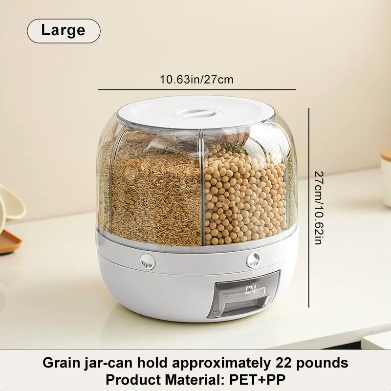 ⏰Buy one, get one free!🔥Grain Storage Container Dispenser