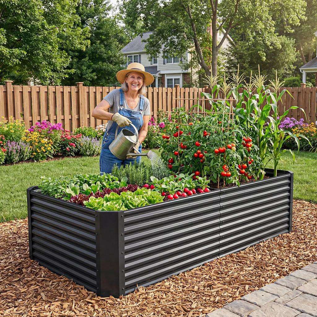Raised Garden Bed Kit (with Gloves & Tension Bar)   🌱🛠️