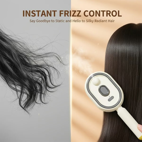 Electric Spray Air Cushion Massage Comb – Nano Mist &Scalp Care 💇♀️✨