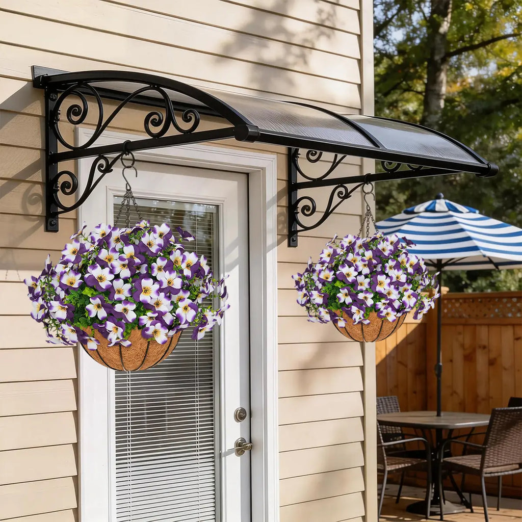 🌺🌺Artificial Silk Spring Flowers Hanging Basket for Outdoor Indoor