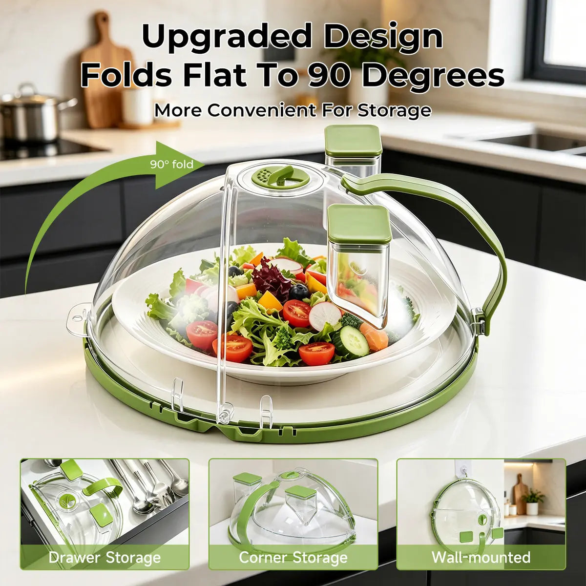 Gracenal Microwave Splatter Cover – Cleaner, Faster, Smarter Heating 🍲✨