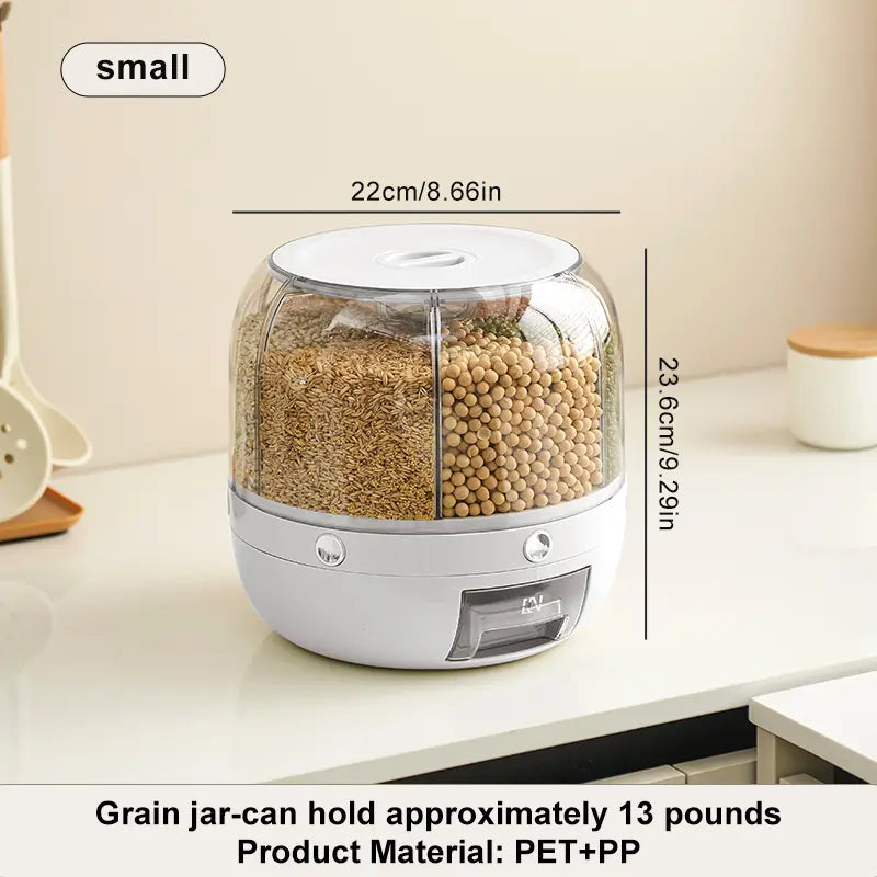 🌾Summer limited-time offer: Buy one, get one free🌾Grain Storage Container Dispenser