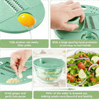 Salad Spinner & Chopper – Wash, Spin, Slice &Serve in One Bowl 🥗✨