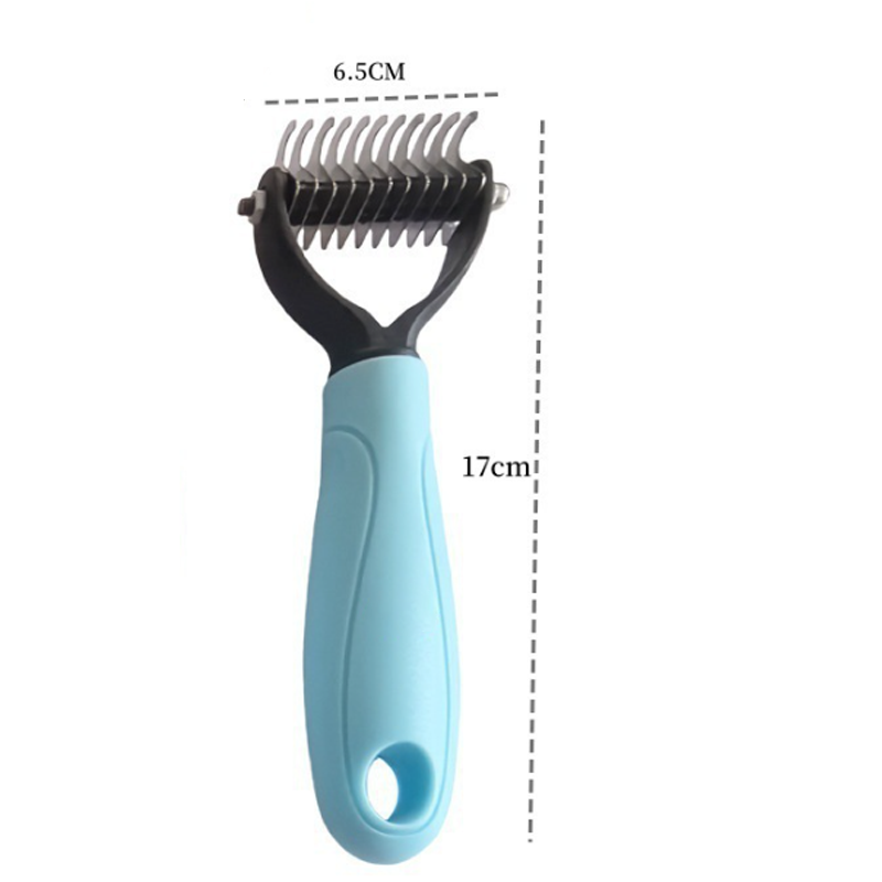2-in-1 Dematting Comb – Dual‑Sided for Pets, Safe Skin Guard 🐕✨