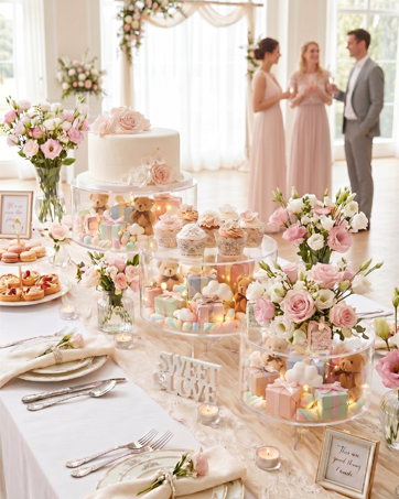 Set of 3 Acrylic Cake Stands – Stackable &Fillable 🍰✨