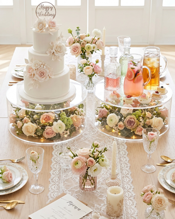 Set of 3 Acrylic Cake Stands – Stackable &Fillable 🍰✨
