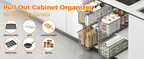 Under Sink Organizer with Sliding Drawer – 16" Deep Shelf 🚪🗂️