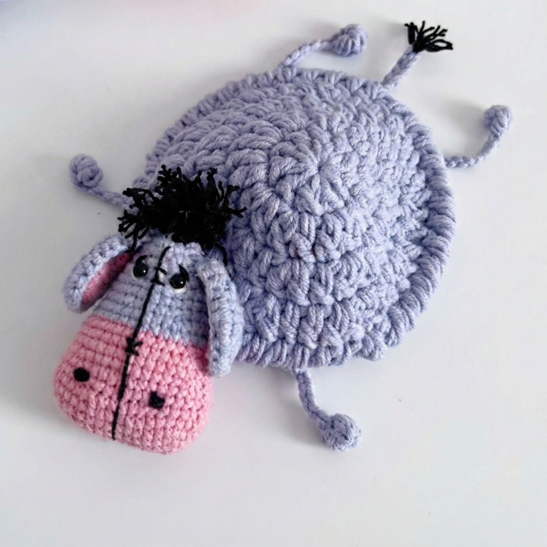 8 in1 derpy friends coaster crochet pattern