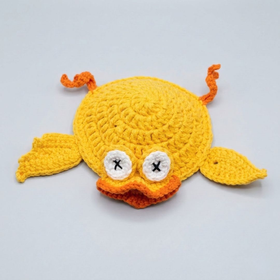 8 in1 derpy friends coaster crochet pattern