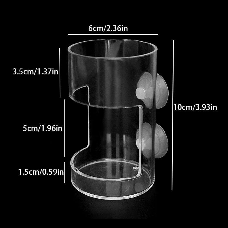 Aquarium Feeding Ring &Tray – Keep Food in Place, Filter Clean 🐟🍽️