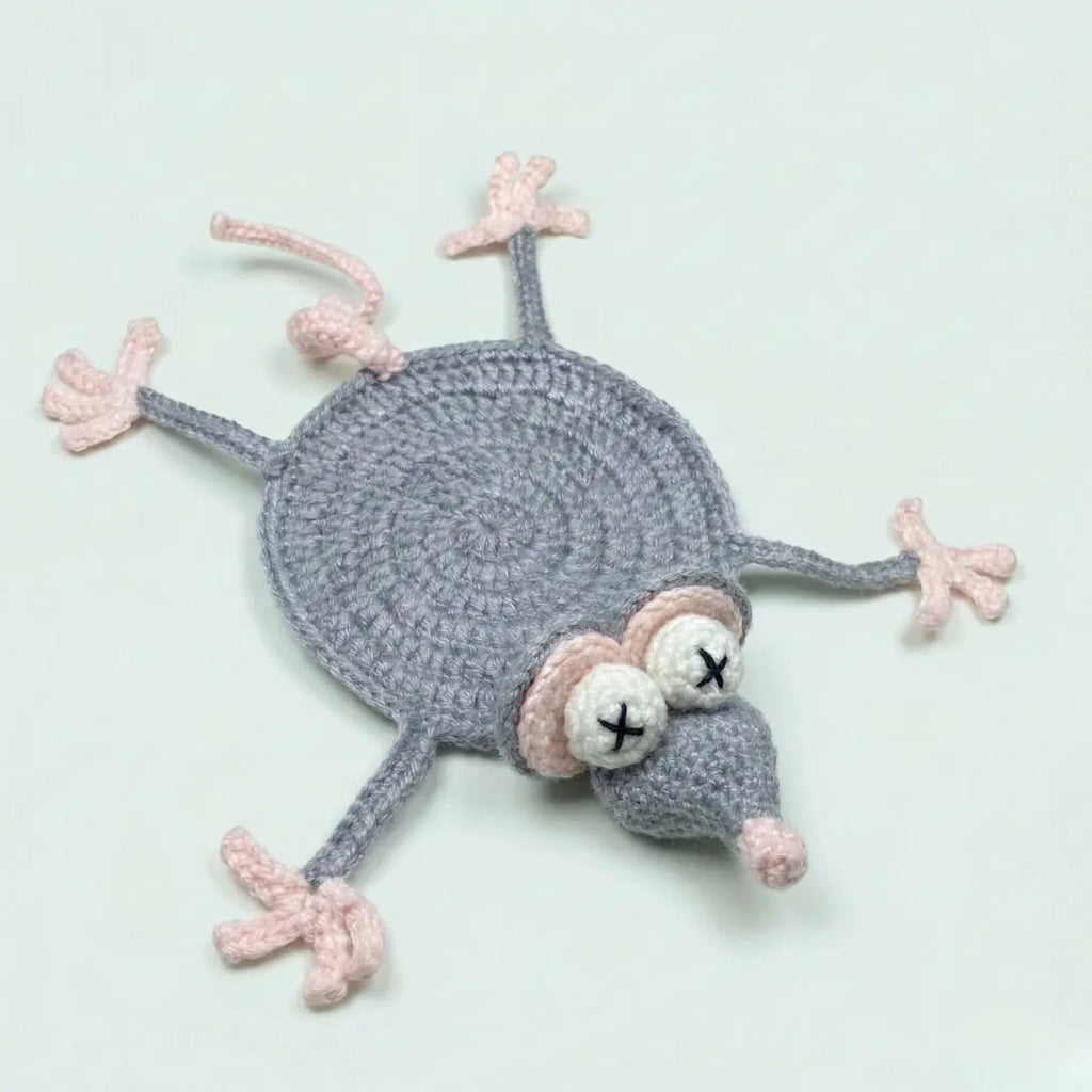 8 in1 derpy friends coaster crochet pattern