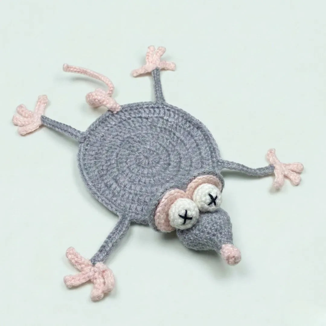 8 in1 derpy friends coaster crochet pattern