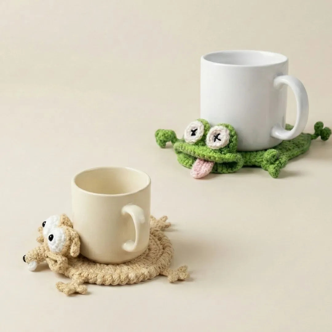 8 in1 derpy friends coaster crochet pattern