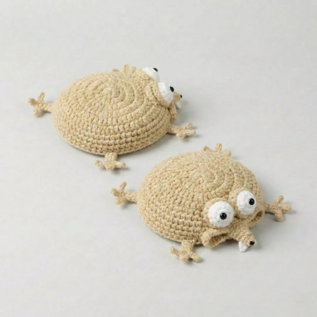 8 in1 derpy friends coaster crochet pattern