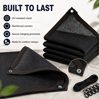 Sun Shade Net – 70-90% UV Block, Reinforced Grommets ☀️🏘️