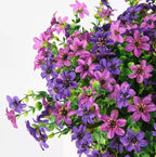 12-Pack Faux Orchid Plants – UV Resistant, No Maintenance 🌸